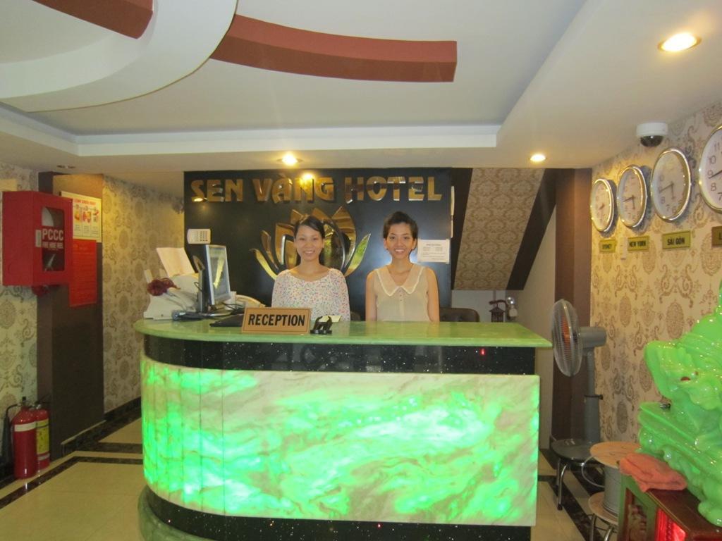 Sen Vang Hotel Ho Şi Min Exterior foto
